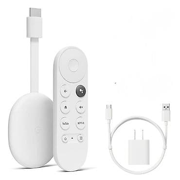 бу телевизор с интернетом: TV-Приставка Google chrome cast with Google TV (4K) Все ваши любимые — 4