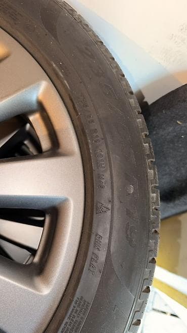 w211 e500: Колеса в сборе 235 / 55 / R 19, Зима, Комплект, Внедорожные (АТ/МТ), Литые — 3