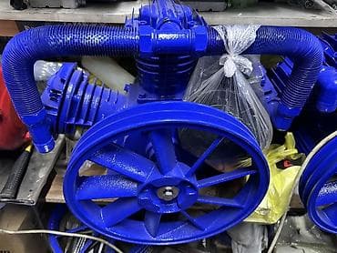 Двухцилиндровая компрессорная головка ременного типа - Тип: поршневая