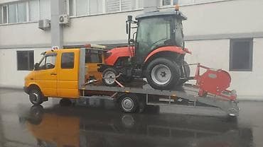 С лебедкой, С манипулятором, Со сдвижной платформой