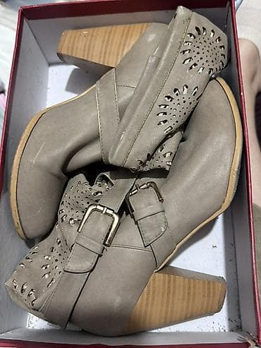 бу 39: Отдам даром женскую обувь — набор из 4 пар на каблуке/платформе. 1) — 4