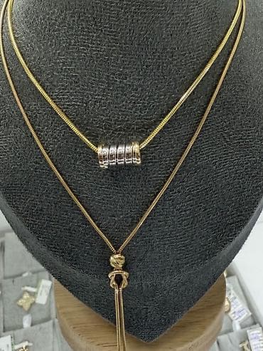 Аксессуары: Золотые украшения 585 пробы. 1) Италия, серьги-пусеты/подвесы в стиле — 8