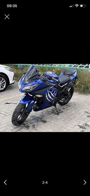 Спортбайк Kawasaki, 400 куб. см, Бензин, Чоңдор үчүн, Колдонулган, Бөлүп төлөө менен — 3