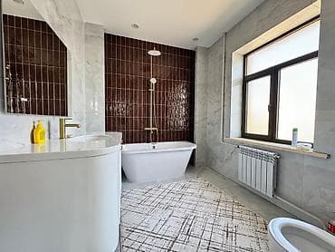 дом акжар акбата: 300 м², 5 комнат, Утепленный, Теплый пол, Бронированные двери — 2