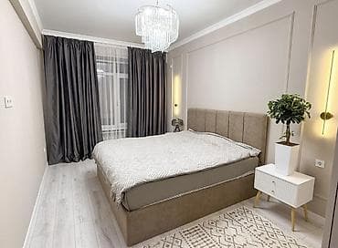 мебелдер: 1 бөлмө, 38 м², Элитка, 5 кабат, Дизайнердик ремонт — 1