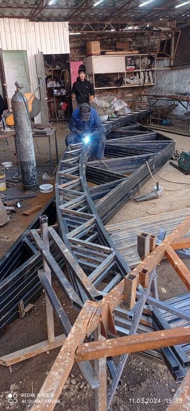 Канцтовары: Фермы Готовые Фермы Арки Навесы Все виды металлических конструкций — 1