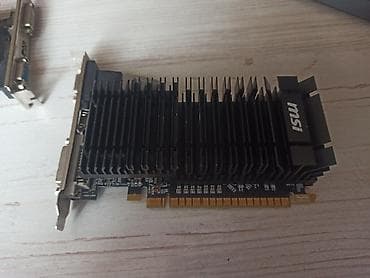 Видеокарты: Видеокарта, MSI, GeForce GT, До 2 ГБ, Для ПК — 1