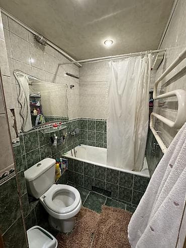 3 комнаты, 56 м², Центральная мечеть Хрущевка, 1 этаж, Евроремонт — 4
