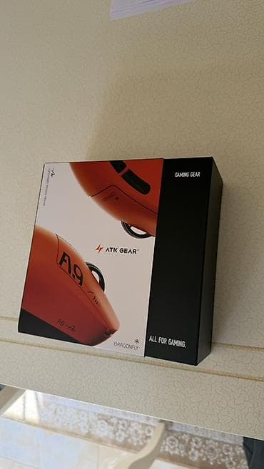 dell alienware: Игровая мышь ATK Gear Dragonfly A9 Air (оранжевая) - Беспроводная — 1
