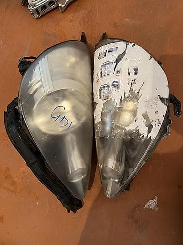 Комплект передних фар Honda 2003 г., Б/у, Оригинал, Япония