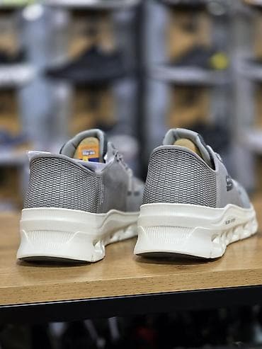 Аксессуары: Мужские кроссовки, 40, Skechers, Новый, цвет - Серый, Самовывоз — 4