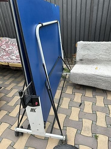 Спорт и хобби: 🚨 срочно Складной теннисный стол на колесах - Формат: напольный — 1