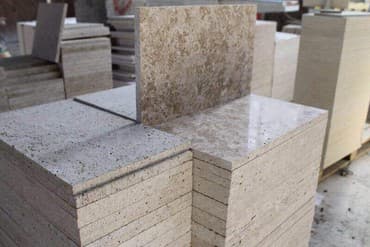 Сары таш - травертин в наличии в Бишкеке Мы производим камень только