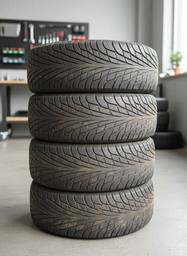 шины r14c: РАЗМЕР =235/55/18 
КОЛИЧЕСТВО = 4шт 
протектор еще хороший 
за 100$ — 1