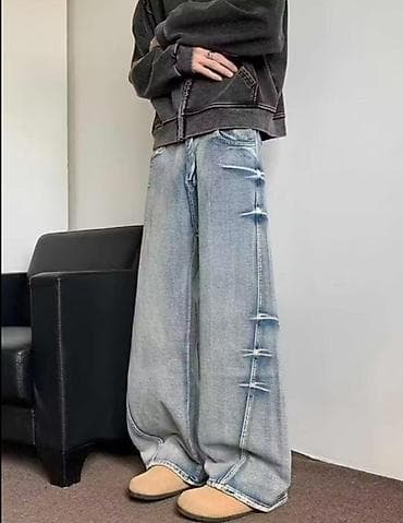 Джинсы, Бэгги, S