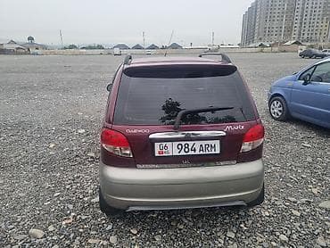 дэу матиз 1: Daewoo Matiz: 2011 г., 1 л, Кол менен иштөөчү, Бензин, Хетчбек — 4