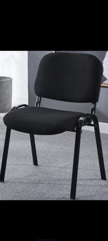 пуфик бархатный со стразами: Стул для зала, Б/у, Железо — 1