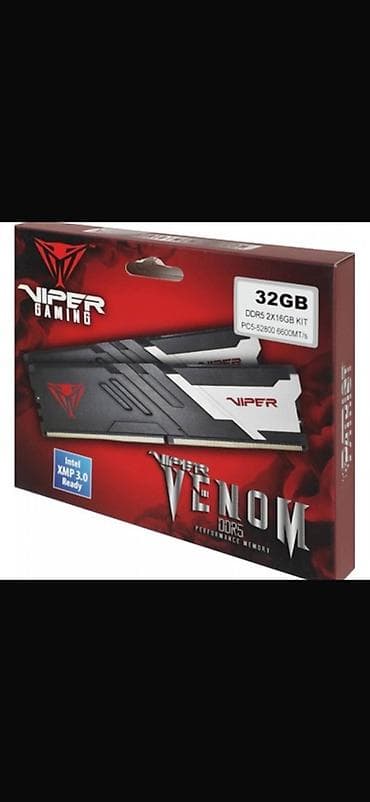 Оперативная память (RAM): Оперативная память, Patriot, 32 ГБ, DDR5, 5600 МГц, Для ПК — 1