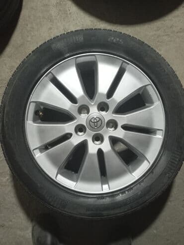 5 5 compressor: Колеса в сборе 225 / 55 / R 17, Всесезонная, Б/у, Комплект, Легковые, Литые, отверстий - 5 — 3