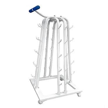 Спорт жана эс алуу: Передвижная стойка-органайзер для гантелей и дисков - Назначение — 1