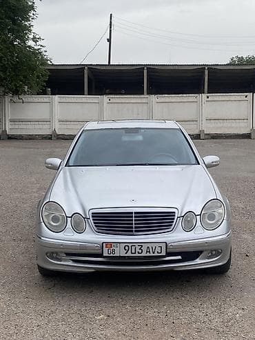 аренда авто ош камри: Mercedes-Benz E-Class: 2002 г., 3.2 л, Автомат, Бензин, Седан — 1