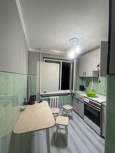 гоголь: 3 комнаты, 62 м², ул. Боконбаева / Гоголя Малосемейка, 4 этаж — 6