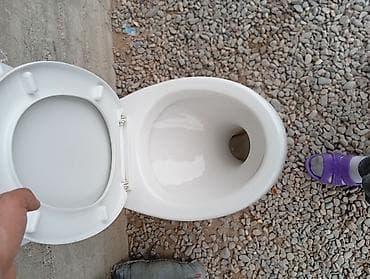 полки для бани: Унитаз Напольный, Материал: Фаянс — 1