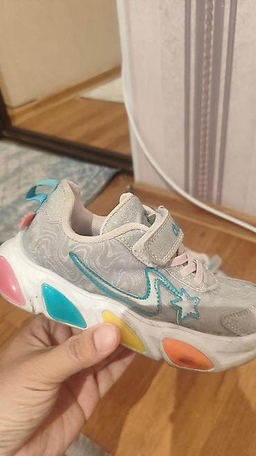 одежда охраны: Кроссовки детские dudino - Цвет: светло-серый с перламутровым — 3