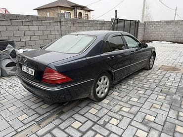 авто в такси: Mercedes-Benz S-Class: 2003 г., 5 л, Автомат, Бензин, Седан — 3