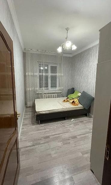 Батирлер: 2 бөлмө, 65 м², 12-мкр 106-серия, 1 кабат, Евро оңдоо — 7