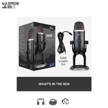 той калонка: Blue Yeti X Технические характеристики микрофона Тип — 1