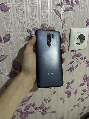 Redmi, Redmi 9, Б/у, 64 ГБ, цвет - Серый, 2 SIM