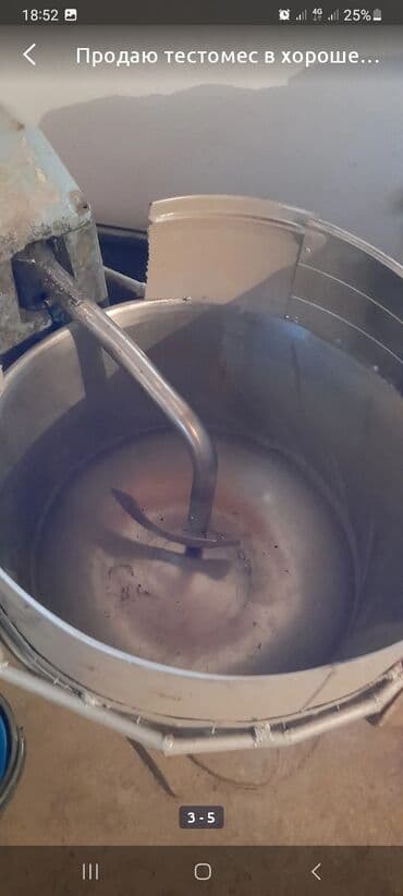 Идиштер жана ашкана буюмдары: Продаю тестомес в хорошем состоянии тестомесильная машина — 2