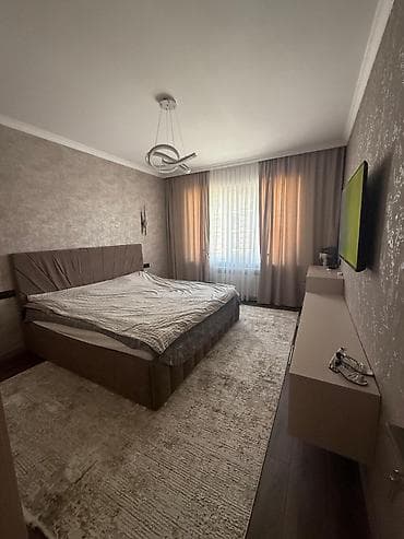 3: 3 комнаты, 90 м², Ала-Арча ТРЦ 5 этаж, Евроремонт — 4