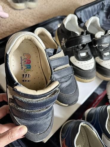 ali bebe обувь: Комплект, цвет - Черный, Б/у — 5