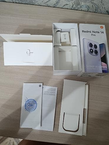 ayfon 13 pro max: Redmi, Redmi Note 14 Pro, 256 ГБ, цвет - Фиолетовый — 1