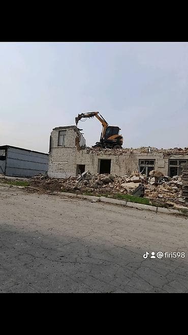 ангар: Услуги демонтажа зданий и сооружений спецтехникой - Разборка и снос — 2