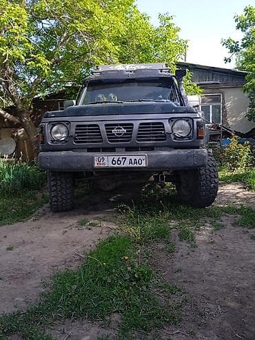 Транспорт: Nissan Patrol: 1994 г., Кол менен иштөөчү, Дизель, Жол тандабас — 1