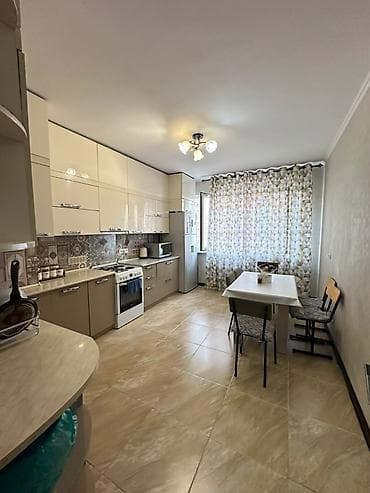 кукси завод: 2 комнаты, 68 м², Тунгуч мкр Элитка, 4 этаж, Евроремонт — 5