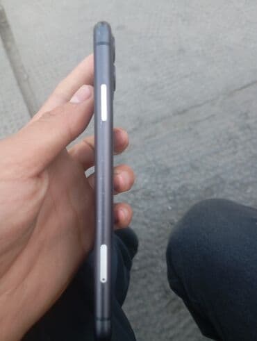 iphone xs max дисплей: IPhone 11, Колдонулган, 128 ГБ, Кара, Каптама, 100 % — 4