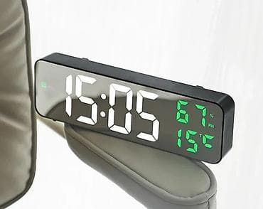 Настольные цифровые часы DCX-671. С термометром и функцией измерения