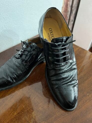 ecco 42: Мужские туфли, 42, Б/у, цвет - Черный, Самовывоз — 3