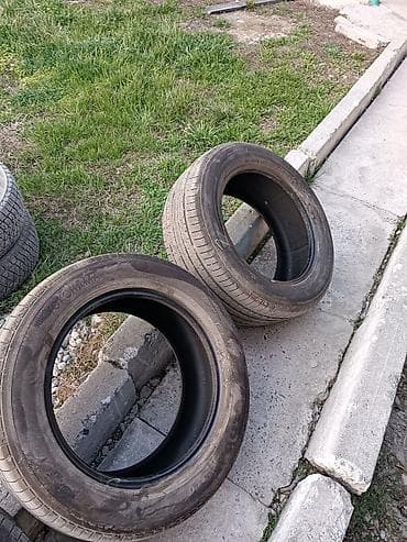 vossen diska: Шины 255 / 55 / R 18, Лето, Б/у, Пара, Внедорожные (АТ/МТ), Yokohama — 2