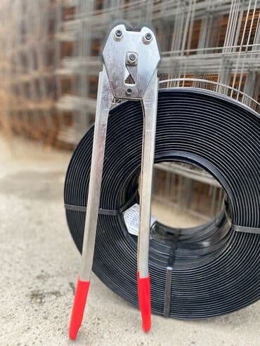 апарат для стяжки: Пэт лента (1000м×16мм×1мм×22кг) 2950с Клипсатор механический — 2