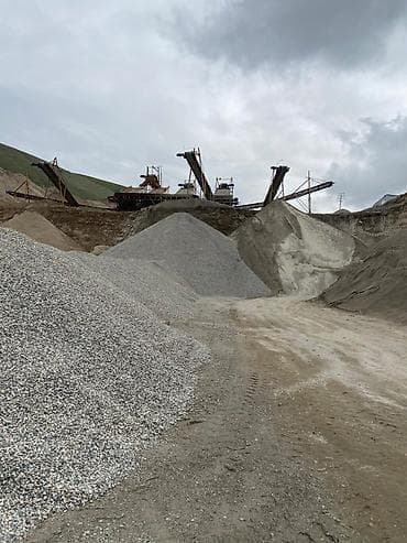 Смесь щебень и отсев, Мытая, Для бетона, Камаз