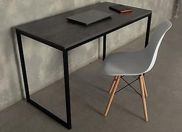 Тумбы и подставки: Письменный/компьютерный стол в стиле лофт - Размеры: 120 × 60 × 75 см — 2