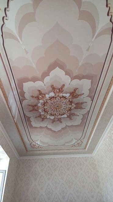 покраска стен водоэмульсионной краской цена бишкек: Керме шыптар Жылтырак, Жылтырабаган, 3D потолоктор Кепилдиги, Акысыз консультация, Акысыз ченөө — 5