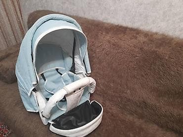 дорожная коляска: Детская коляска универсальная 2 в 1 (люлька + прогулочный блок) — 1