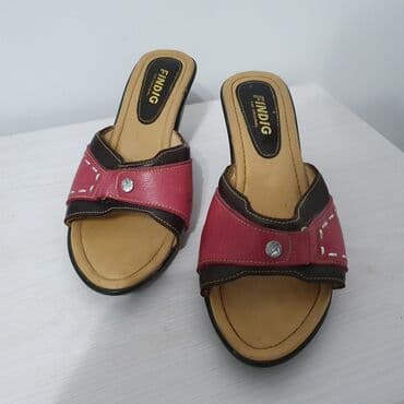 женские брендовые туфли недорого: Босоножки, 39, Б/у, Самовывоз — 2