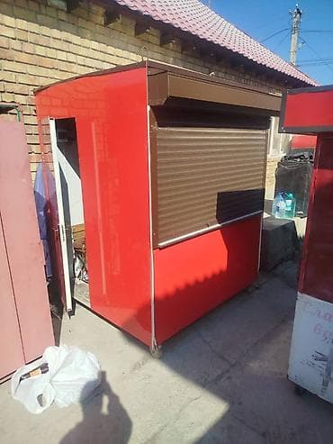 киос: Киоск/ларёк торговый мобильный - Компактный киоск на колёсиках — 3